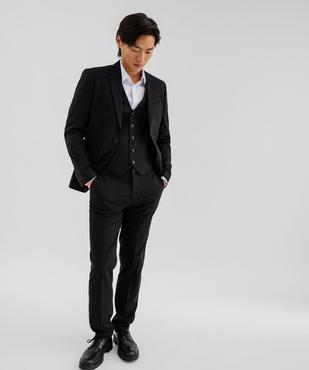 Gilet de costume homme 5 boutons vue4 - GEMO 4G HOMME - GEMO