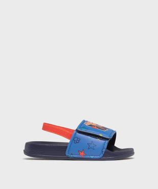 Mules de piscine à brides élastique et scratch garçon - La Pat'Patrouille vue1 - PAT PATROUILLE - GEMO