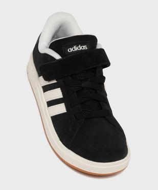 Baskets Grand Court 00s fermeture scratch enfant - Adidas vue5 - ADIDAS - GEMO