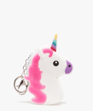 Porte-monnaie en silicone souple avec porte-clés forme licorne enfant vue1 - GEMO (ACCESS) - GEMO