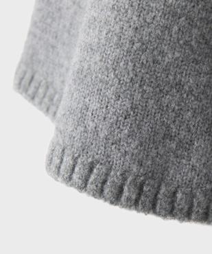 Jupe courte en maille coupe évasée fille vue2 - GEMO (ENFANT) - GEMO