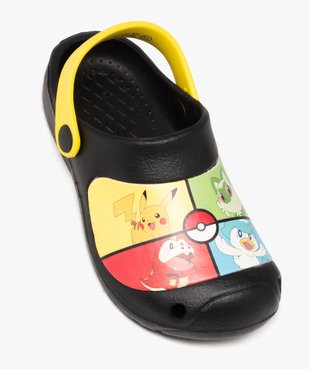 Sabots souples garçon dessus imprimé à bride talon mobile - Pokemon vue5 - POKEMON - GEMO