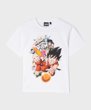 Tee-shirt manches courtes imprimé garçon - Dragon Ball vue1 - DRAGON BALL Z - GEMO