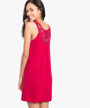 Nuisette à dos dentelle vue3 - GEMO(HOMWR FEM) - GEMO