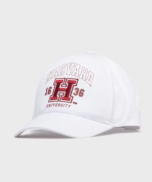 Casquette en coton brodé fille - Harvard University vue1 - HARVARD - GEMO