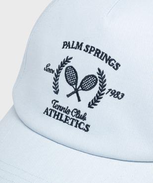 Casquette de tennis avec inscription brodée fille vue3 - GEMO 4G FILLE - GEMO