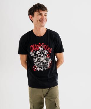 Tee-shirt manches courtes motif Dead Pool homme - Marvel vue1 - DEADPOOL - GEMO