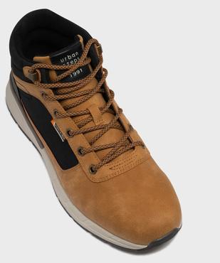 Boots à semelle sport multimatières homme vue6 - URBAN STEPS - GEMO