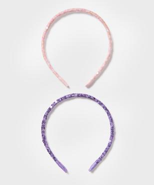 Serre-tête à sequins fille (lot de 2) vue1 - GEMO (ACCESS) - GEMO