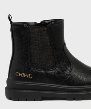 Boots style Chelsea sur semelle crantée fille - CHIPIE vue6 - CHIPIE - GEMO