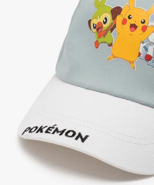 Casquette garçon imprimée - Pokemon vue2 - POKEMON - GEMO
