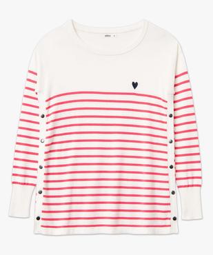 Pull de grossesse et d'allaitement vue4 - GEMO (MATER) - GEMO