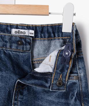 Short en jean délavé bébé garçon vue2 - GEMO(BEBE DEBT) - GEMO