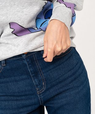 Jean Regular taille haute femme - Longueur L30 vue3 - GEMO(FEMME PAP) - GEMO