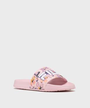 Sandales de piscine à motifs fleuris fille - Fila vue2 - FILA - GEMO