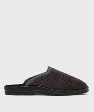 Chaussons mules confort en velours côtelé homme vue1 - G'FLEX - GEMO