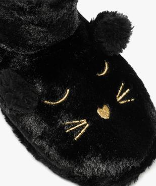Chaussons montants   avec motif animal et oreilles  relief vue6 - GEMO(HOMWR FEM) - GEMO