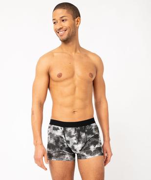 Boxers en coton stretch homme (lot de 2) vue1 - GEMO 4G HOMME - GEMO