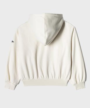 Sweat à capuche coupe courte fille - Camps United vue4 - CAMPS GEMO FOR GOOD - GEMO