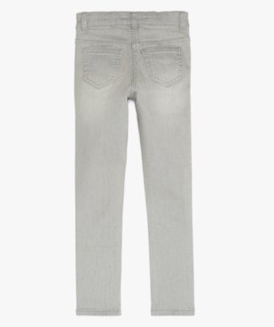 Jean fille coupe skinny en matière extensible vue4 - GEMO (ENFANT) - GEMO