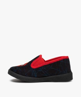 Pantoufles garçon en velours ras Spider-Man - Marvel vue3 - SPIDERMAN - GEMO