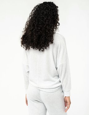 Haut de pyjama à manches chauve-souris femme vue3 - GEMO 4G FEMME - GEMO
