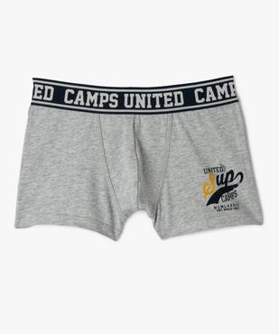 Boxer imprimé avec taille élastique garçon - Camps United vue1 - CAMPS US - GEMO