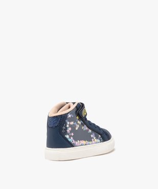 Baskets mid-cut à motifs étoiles animés bébé fille vue5 - GEMO 4G BEBE - GEMO