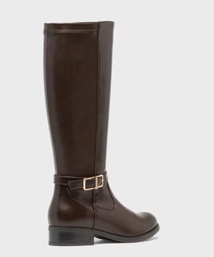 Bottes cavalières avec tige élastiquée femme - LuluCastagnette vue4 - LULUCASTAGNETTE - GEMO