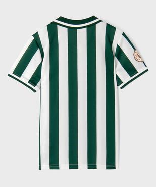 Tee-shirt manches courtes en mesh style maillot de foot garçon vue4 - GEMO (JUNIOR) - GEMO