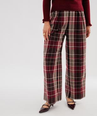 Pantalon souple wide leg femme vue1 - GEMO(FEMME PAP) - GEMO