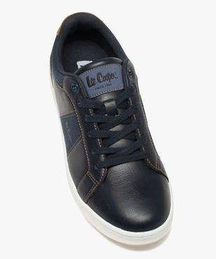 Baskets homme unies en toile et matière lisse – Lee Cooper vue5 - LEE COOPER - GEMO