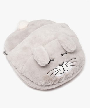 Chaussons femme géants en volume tête d'animal vue5 - GEMO(HOMWR FEM) - GEMO
