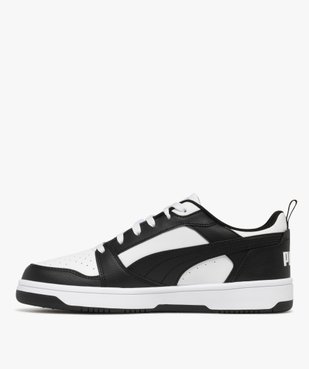 Baskets homme low-cut style rétro à lacets Rebound V6 - Puma vue3 - PUMA - GEMO