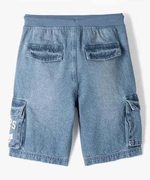 Bermuda garçon en denim multi-poches - Camps United vue4 - CAMPS UNITED - GEMO