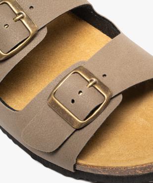 Mules semelle intérieure cuir à reliefs ergonomiques femme vue6 - FOLLOW ME G4G - GEMO