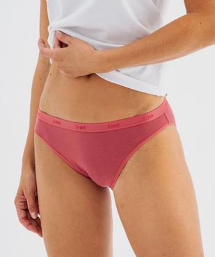 Culottes en coton stretch femme (lot de 5) - Les Pockets Eco DIM vue4 - DIM - GEMO