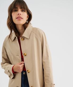Trench droit femme - LuluCastagnette vue7 - LULUCASTAGNETTE - GEMO