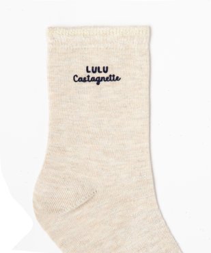 Chaussettes pailletées fille (lot de 2) - LuluCastagnette vue2 - LULUCASTAGNETTE - GEMO