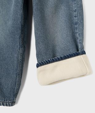 Jean Wide leg doublé garçon vue3 - GEMO (ENFANT) - GEMO