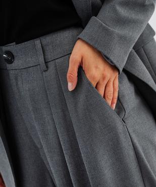 Pantalon à pinces coupe large femme vue4 - GEMO(FEMME PAP) - GEMO