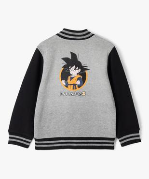Sweat molletonné avec fermeture boutons-pression garçon - Dragon Ball Z vue3 - DRAGON BALL Z - GEMO