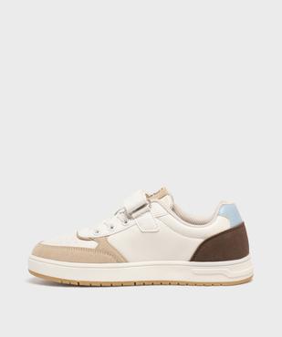 Baskets à lacets élastiques et scratch garçon - 5 Miles vue3 - 5 MILES - GEMO