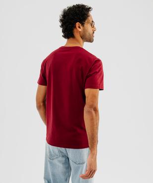 Tee-shirt à manches courtes et col rond homme vue3 - GEMO 4G HOMME - GEMO
