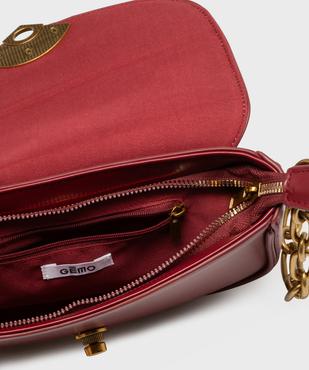 Sac à rabat avec bandoulière porté épaule femme vue3 - GEMO (ACCESS) - GEMO