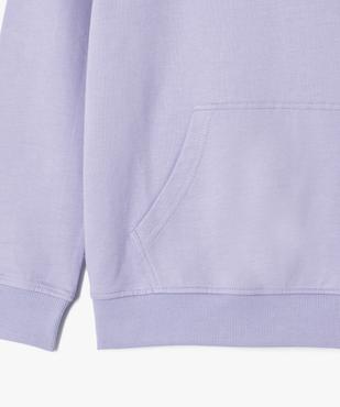 Sweat à capuche non molletonné garçon vue2 - GEMO (JUNIOR) - GEMO