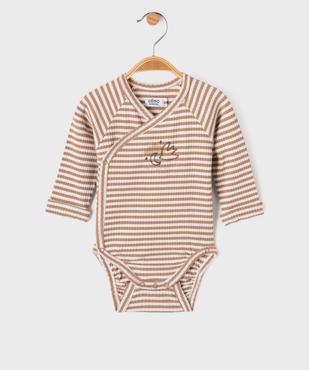 Ensemble naissance évolutif 3 pièces bébé vue11 - GEMO 4G BEBE - GEMO