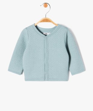 Ensemble 2 pièces combinaison et gilet bébé garçon vue4 - GEMO(BB COUCHE) - GEMO