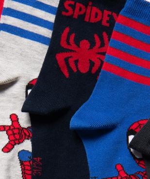 Chaussettes hautes imprimées garçon (lot de 5) - Spidey vue2 - SPIDEY - GEMO