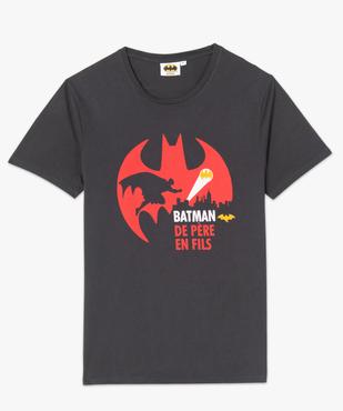 Tee-shirt homme à motif sur l’avant – Batman vue4 - BATMAN - GEMO